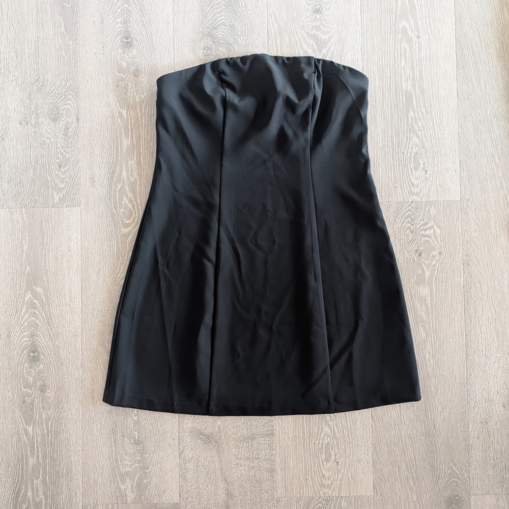 A New Day - Strapless Black Dress - 12